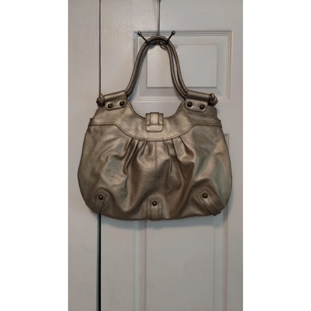 Target large Limited Edition gold shoulder‎ bag tote
